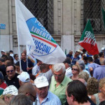 Manifestazione Silvio Berlusconi Forza Italia