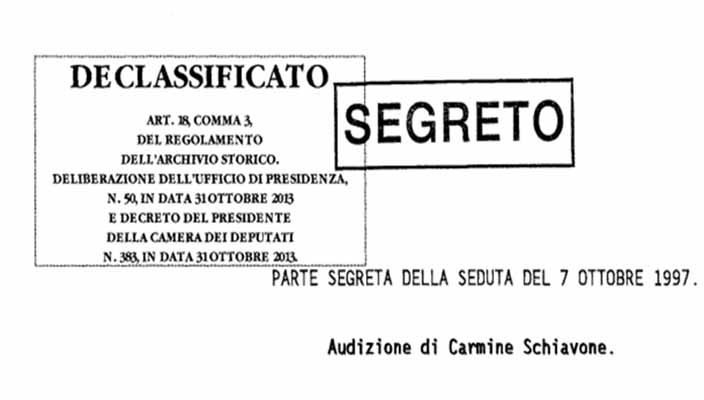 Carmine Schiavone Segreto