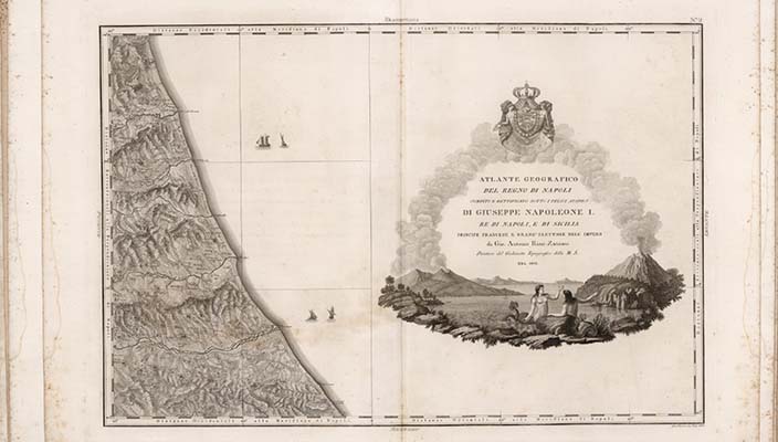 Cartografia Regno di Napoli Rizzi.Zannoni