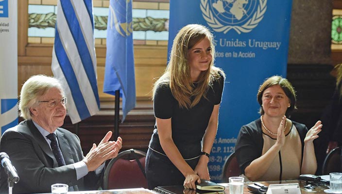 Emma Watson alle Nazioni Unite