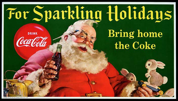 Babbo Natale e Coca Cola