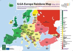 La classifica stilata da Ilga Europe