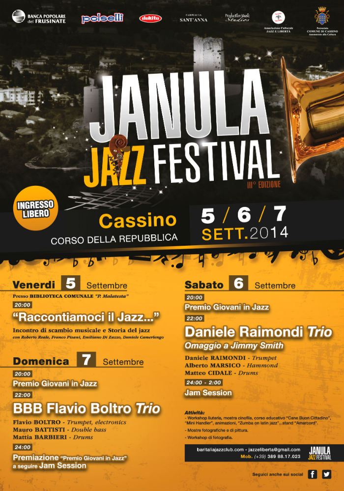 janula jazz festival locandina
